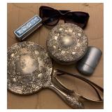 Dresser set and sunglasses