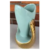 MCM 24k Gold Painted Vase