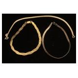 Sterling herringbone bracelets