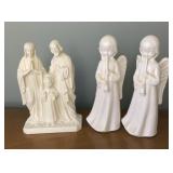 Bakelite? Holy Family & (2) Angels