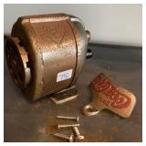Vtg Boston Hand Crank Pencil Sharpener &