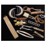 Vintage hair barrettes