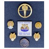 Eagles and other service pins