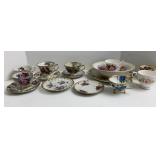 Hand Painted Fine China Pieces