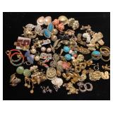 Clip on earrings of various ages