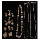 Charms , earrings and necklaces