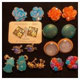 Clip & screw back earrings