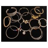 Bangle and cuff bracelets