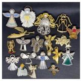 Angel brooches & pins