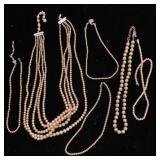 Vintage Faux Pearl strands