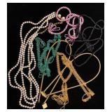 Belts and beaded lanyard style accessories