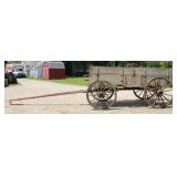 "Old Hickory" Horse-Drawn Farm Wagon