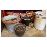 Terracotta & Plastic Planters