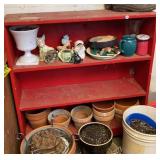 Wooden Planter Shelf