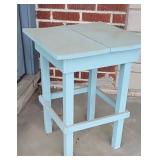 Wood side table 18 x 18 x 23" tall