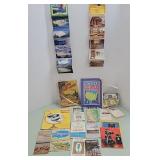Vintage Atlas & postcards