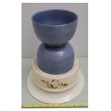 Hall casserole & pet bowls
