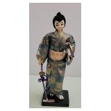 1960s Asian doll. 12" tall