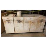 Mid Century Modern Metal Base Cabinets