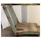 Antique Wooden Flatbed Cart