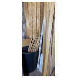 Trash Can of Frame Edge & Trim Pieces