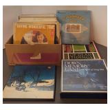 Box of VTG Record Albums