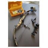 Hoyt Jr Compound Bow, fuse quiver & Sights