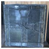 (6) Antique Leaded Glass Window Panels