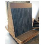 Large Glass Panel Cart