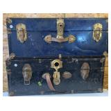 (2) Vtg Travel Trunks