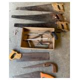 Hand, Hack, keyhole & coping saws