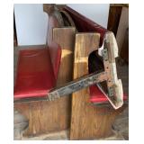 Oak Framed Restaurant Booth