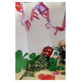 St Patty & Valentines decor