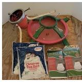 2 Christmas tree stands