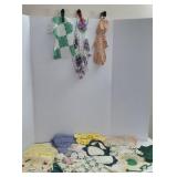Doilies with color