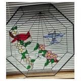 Octagonal stained glass