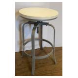 Adjustable Height Shop Stool