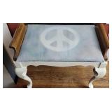 Vanity bench. 23x 15 x 17" tall