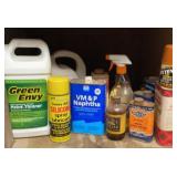 Paint Thinner, Spray Lubricant, Water guard