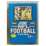 Score 1990 NFL football individual card packs