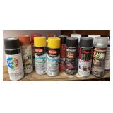 Spray Paint (half are full)