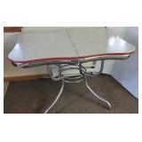 1950s chrome table