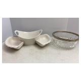 Fruit bowl and chip-n-dip set