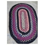 26" x 42" braided rug