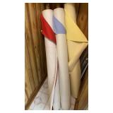 Bolts of Upholstery Vinyl