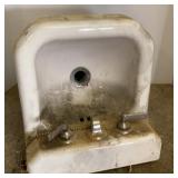 Antique Porcelain over Cast Iron Sink