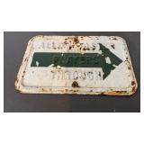 VTG Golf Course Metal Sign 14x9