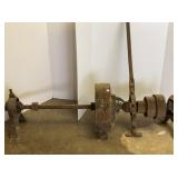 Antique Belt Drive From Machinery At Jefferson
