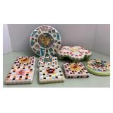 Mosaic Trivets & Wall Hanging Art By Rhonda Deeg