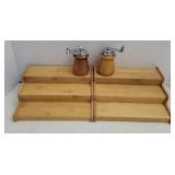 Spice risers & pepper grinders
